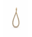 Passione hanger goud 14k met 0.64ct diamant G/Si