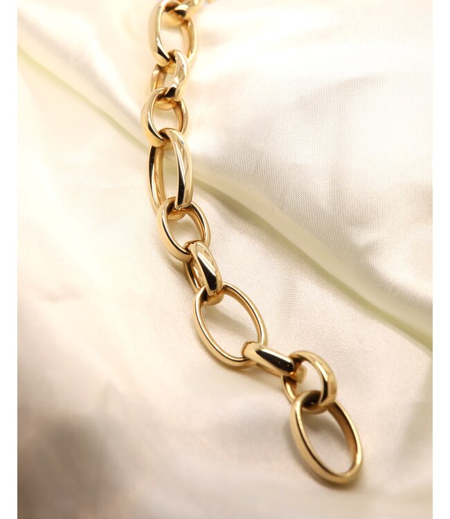 ROEMER armband goud 18k 19,5cm