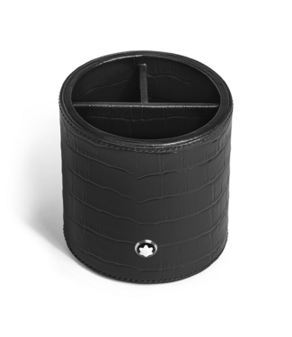 Montblanc Montblanc pen holder in croco embossed leather 135984