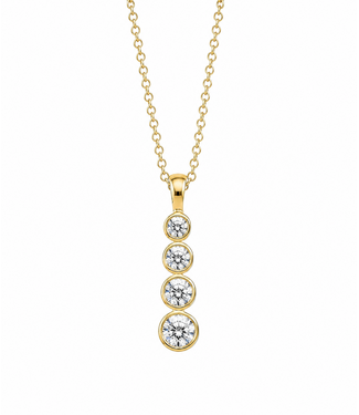 ROEMER by Bregje ROEMER by Bregje Hanger Amaris 14k geelgoud met diamant 0.6ct VVS