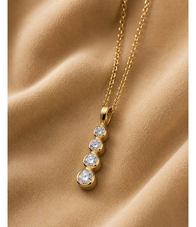ROEMER by Bregje Hanger Amaris 14k geelgoud met diamant 0.6ct VVS