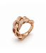 Positano Positano ring roségoud 18k met diamant 0.51ct. maat 54