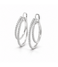 Positano Positano oorringen witgoud 18k met diamant 0.92ct