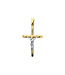 ROEMER hanger kruis en corpus bicolor gestift 27,5