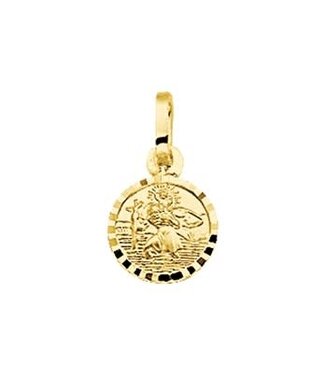 hanger Christoffel goud 14k. 8mm.