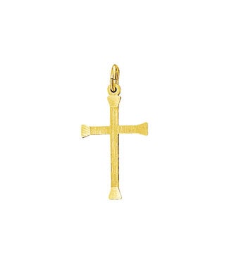 ROEMER Hanger kruis14k geelgoud mat 40.05461