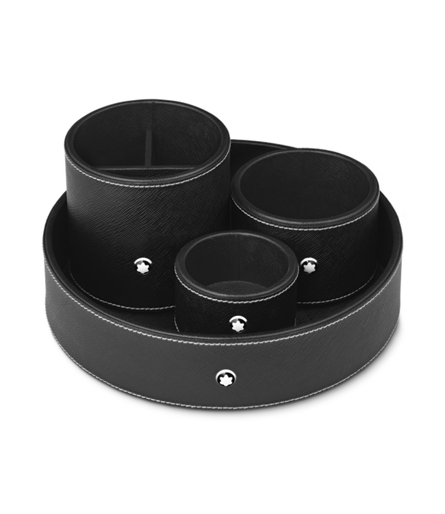 Montblanc desktray small sartorial leder 133162