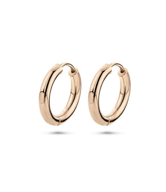 ROEMER ROEMER 14K rosegouden oorringen 15x 2.5mm