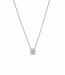 ROEMER ROEMER Collier 14k roségoud met diamant 0.30ct