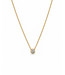 ROEMER ROEMER Collier 14k geelgoud met diamant 0.15ct
