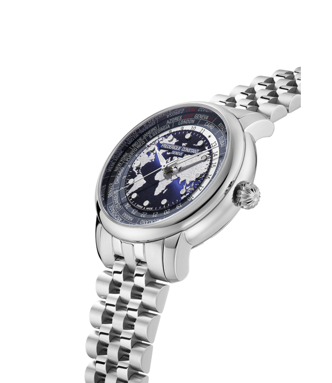 Frederique Constant horloge classic world timer FC-719NN3H6B