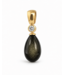 ROEMER by Bregje ROEMER by Bregje Hanger 14k geelgoud met Obsidiaan en diamant