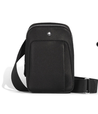 Montblanc Montblanc Tas On Body bag zwart leder 2202203