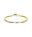 Tomylo tennisarmband goud 14k & labgrown diamant 4.00ct Si/G 17.5cm