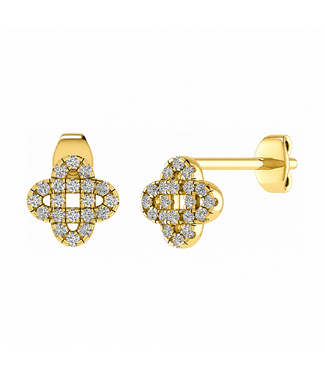 ROEMER ROEMER oorstekers 18k goud met 0.12ct. diamant