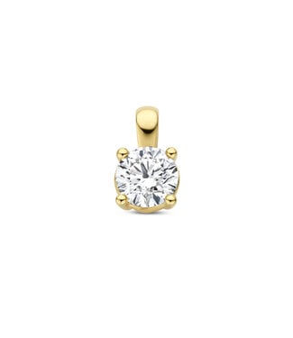 Tomylo Tomylo hanger goud 14k & labgrown diamant 0.25ct. Vs/G