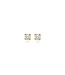 Tomylo oorknoppen goud 14k & labgrown diamant 0.20ct. Si/GH 3.25mm