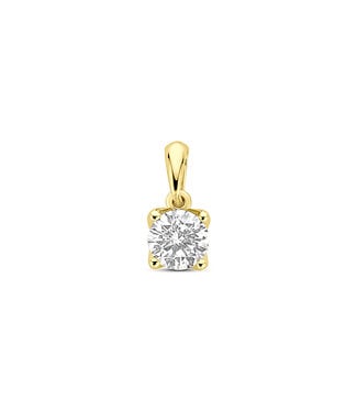 Tomylo Tomylo hanger goud 14k & labgrown diamant 0.50ct Si/GH