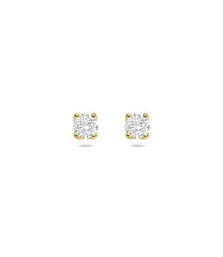 Tomylo Tomylo oorknoppen goud 14k & labgrown diamant 1.00ct Si/GH (2) 5.5mm