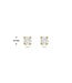 Tomylo oorknoppen goud 14k & labgrown diamant 1.00ct Si/GH (2) 5.5mm