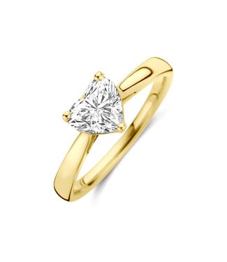 Tomylo Tomylo ring goud 14k & labgrown diamant 1.00ct Si/GH maat 54 certificaat