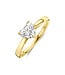 Tomylo Tomylo ring goud 14k & labgrown diamant 1.00ct Si/GH maat 54 certificaat