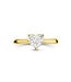 Tomylo ring goud 14k & labgrown diamant 1.00ct Si/GH maat 54 certificaat