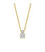 Tomylo Tomylo hanger met collier goud 14k & labgrown 0.45ct VS/G 40-44cm