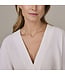 Tomylo hanger met collier goud 14k & labgrown 0.45ct VS/G 40-44cm