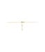 Tomylo hanger met collier goud 14k & labgrown 0.45ct VS/G 40-44cm