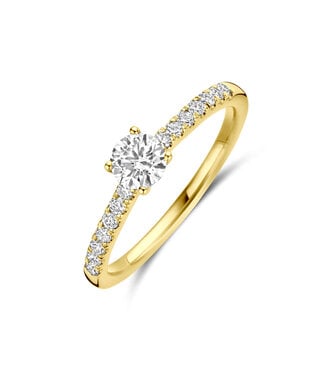 Tomylo Tomylo ring roségoud 14k & labgrown diamant 0.58ct. VS/G maat 54