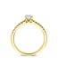 Tomylo ring roségoud 14k & labgrown diamant 0.58ct. VS/G maat 54