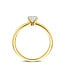 Tomylo ring goud 14k & labgrown diamant 0.50ct Vs/G maat 56