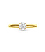 Tomylo ring goud 14k & labgrown diamant 0.50ct Vs/G maat 54