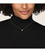 Tomylo hanger met collier goud 14k & labgrown diamant hart 1.00ct Vs/DE 41-43-45cm