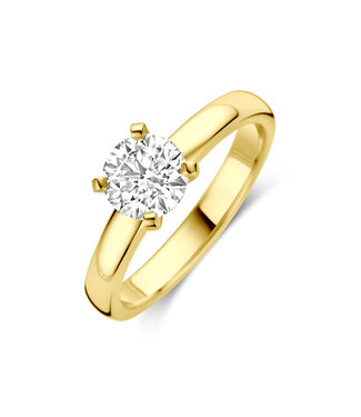 Tomylo Tomylo Ring goud 14k & labgrown diamant 1.00ct Vs/G maat 56