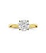 Tomylo ring goud 14k & labgrown diamant 1.50ct. VS/F maat 54 certificaat