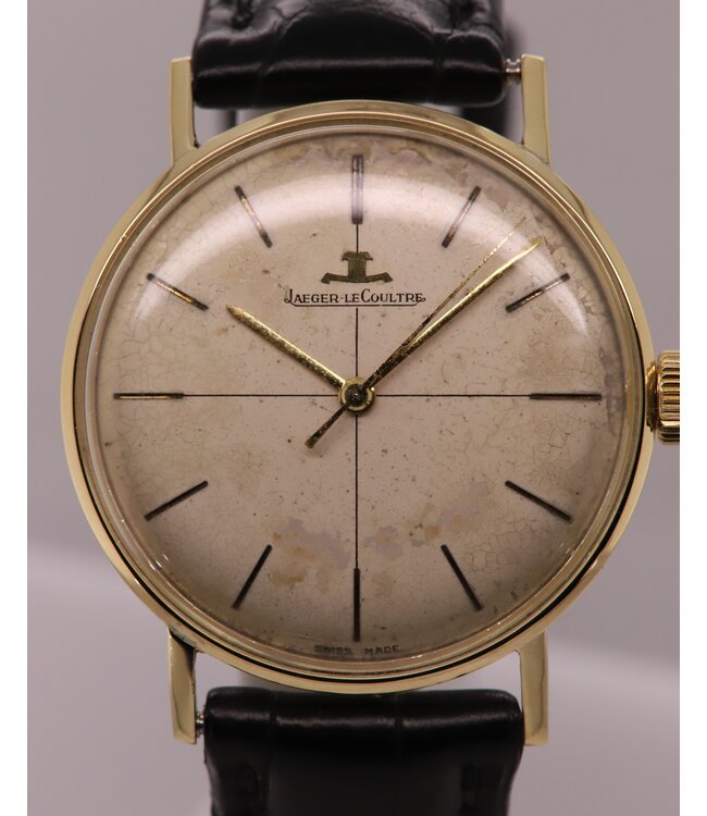 Jaeger-LeCoultre Horloge Pre-owned Vintage 18k geelgoud 2285