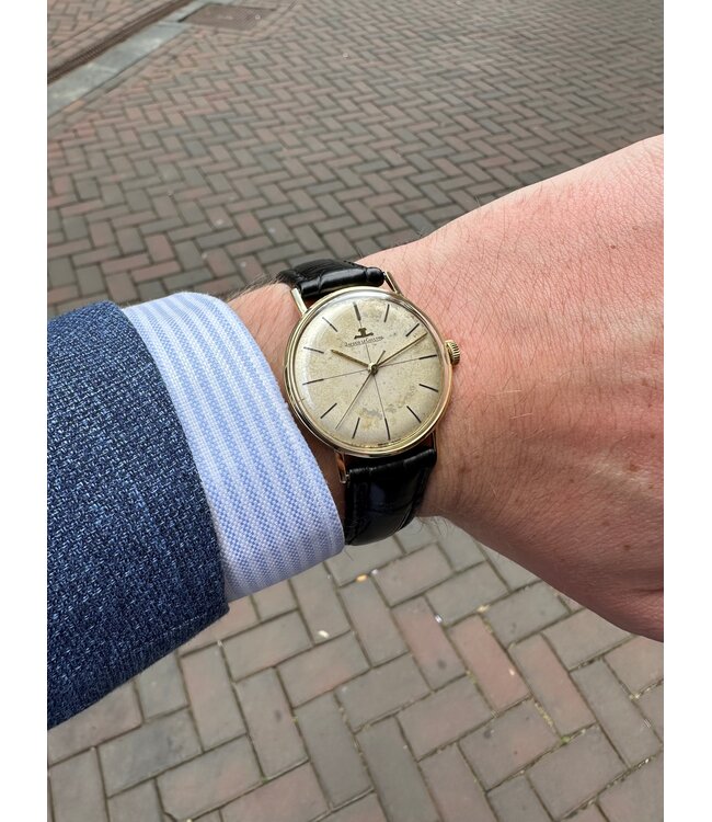 Jaeger-LeCoultre Horloge Pre-owned Vintage 18k geelgoud 2285