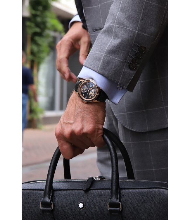 Montblanc horloge 1858 Geosphere MB128255