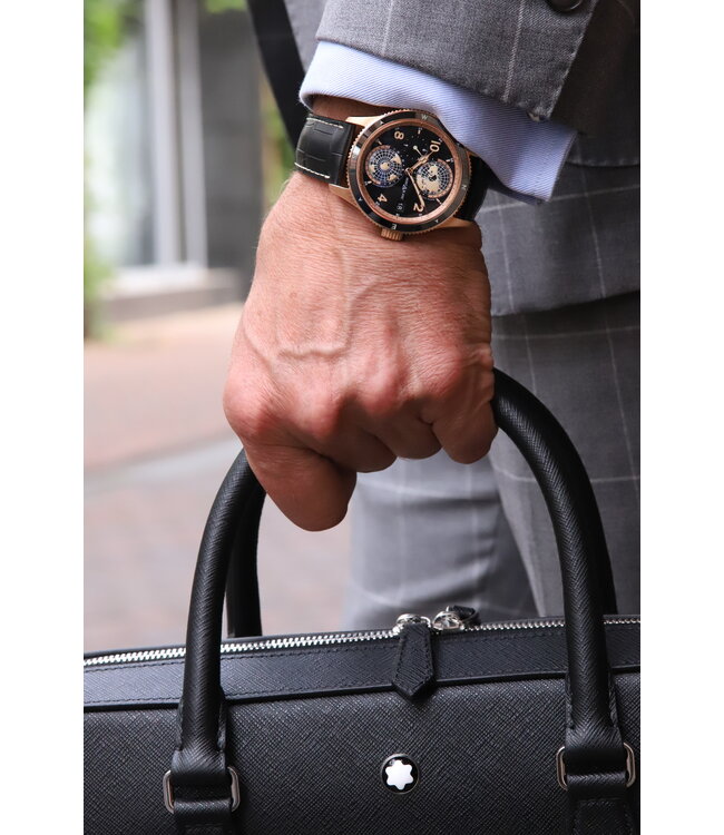 Montblanc horloge 1858 Geosphere MB128255