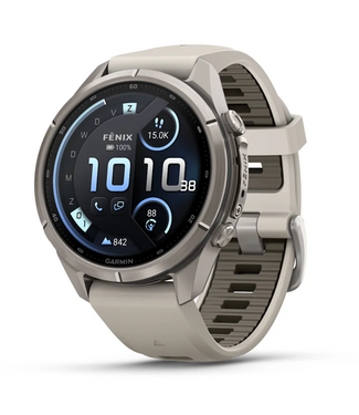 Garmin Garmin Fenix 9 Pro inreach 43 mm 010-04335-81 met siliconen band