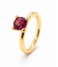 ROEMER by Bregje ROEMER by Bregje ring Lily met roze toermalijn