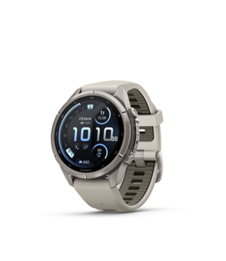 Garmin Garmin Fenix 9 Pro inreach 43 mm 010-04335-81 met siliconen band