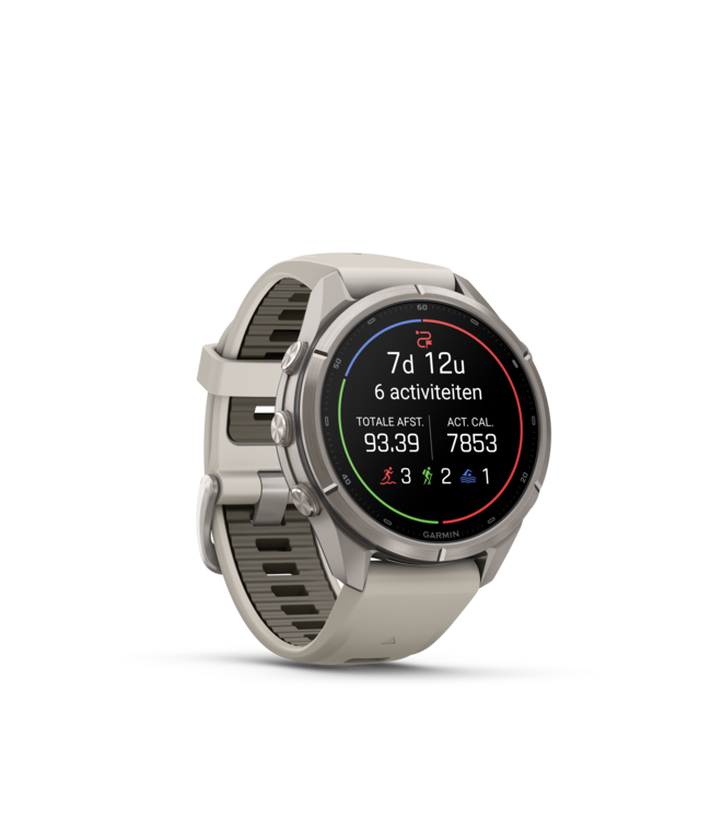 Garmin Fenix 9 Pro inreach 43 mm 010-04335-81 met siliconen band