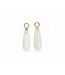ROEMER by Bregje ROEMER by Bregje Oorbelhangers 14k geelgoud met Maansteen