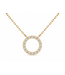 ROEMER ROEMER Collier 14k geelgoud met diamant 0.33ct
