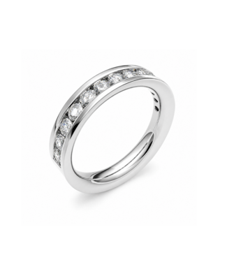 ROEMER ROEMER Alliancering 14k witgoud met diamant 0.50ct 54