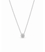 ROEMER Collier 14k witgoud met diamant 0.18ct