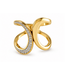 ROEMER Ring 14k geelgoud met diamant 0.18ct maat 54